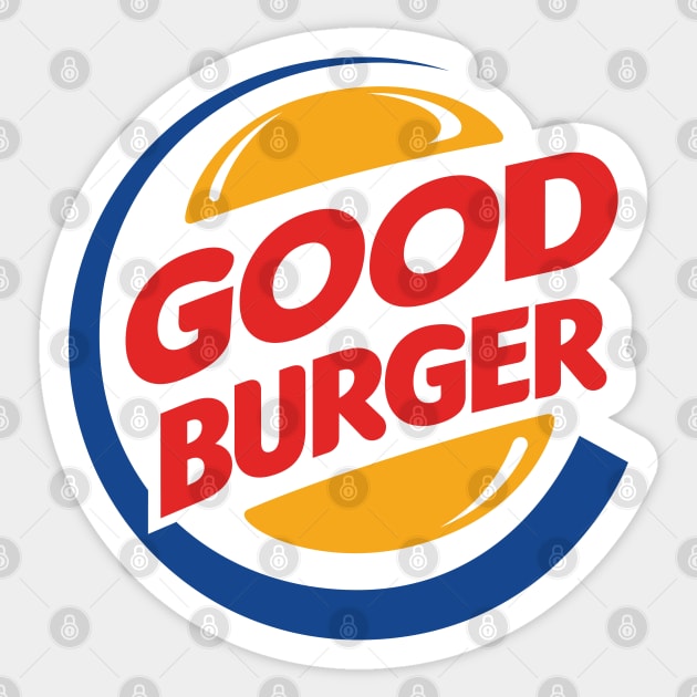 Let's get a Good Burger! Sticker by PrettyGoodPosters